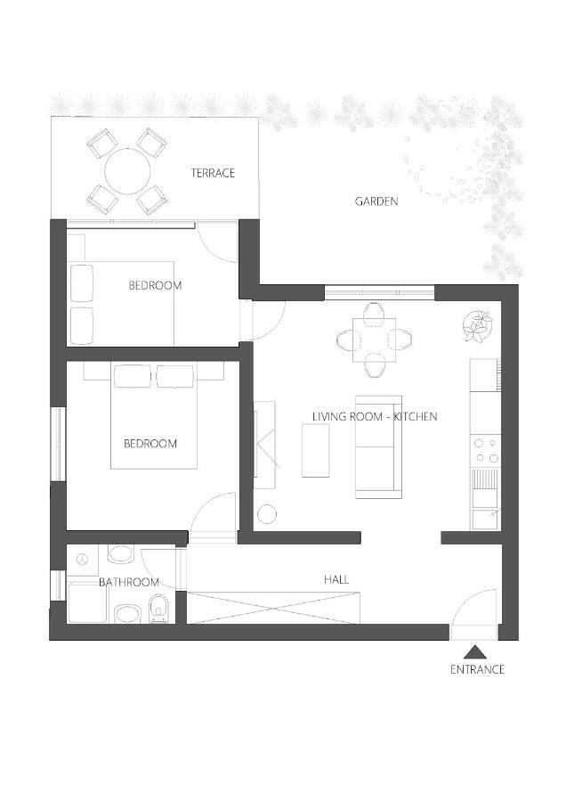 Sealine Apartman Podstrana Kültér fotó